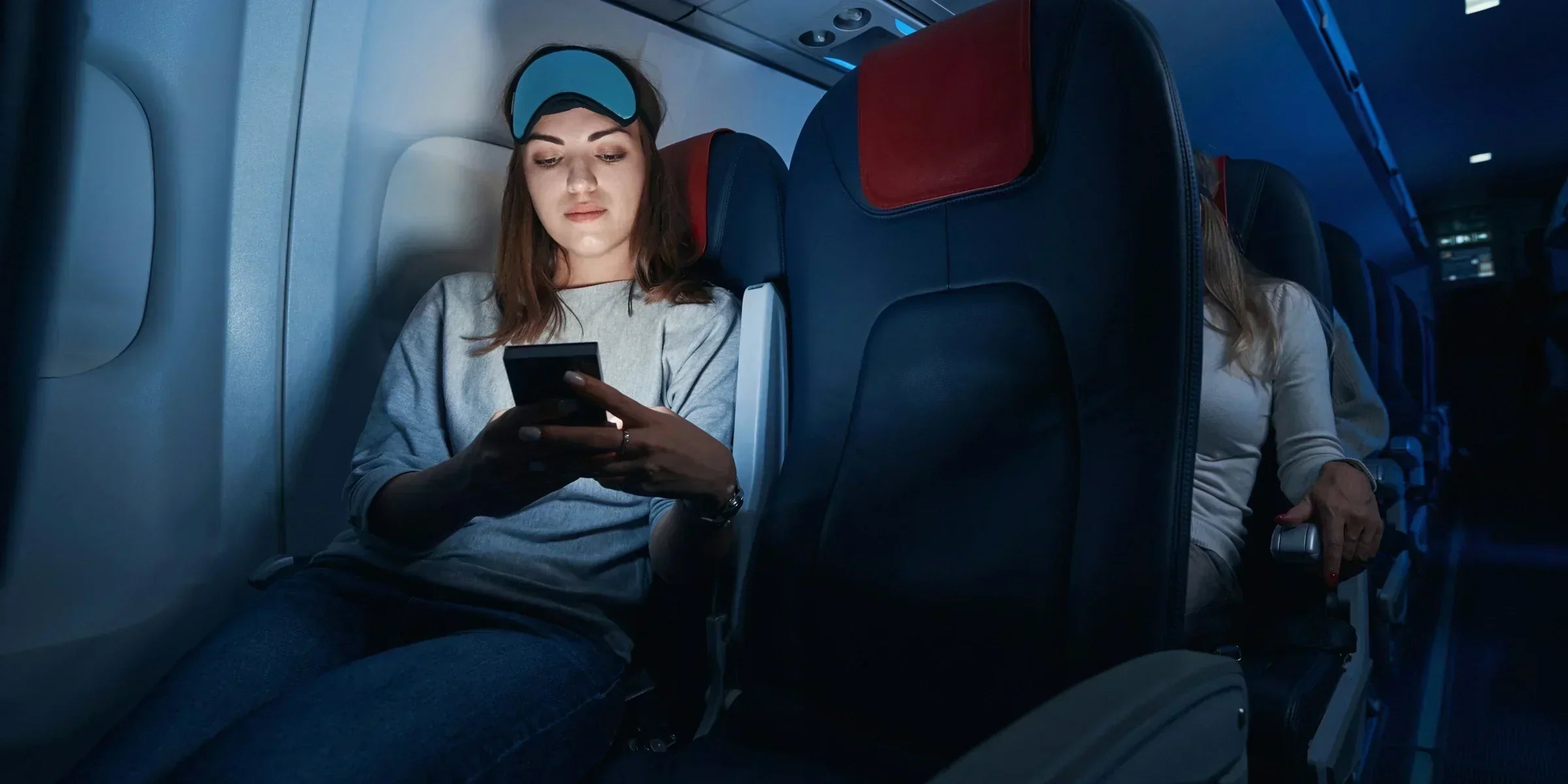Airplane cabin air circulation system